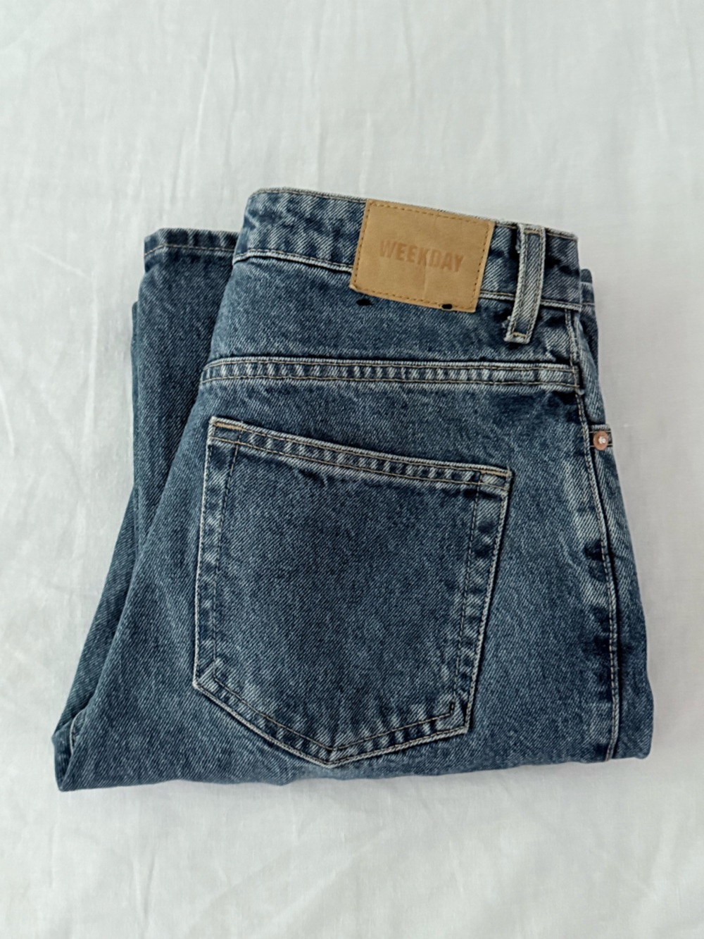 Weekday Men's Skinny Jeans - Dark Blue Wash View 2